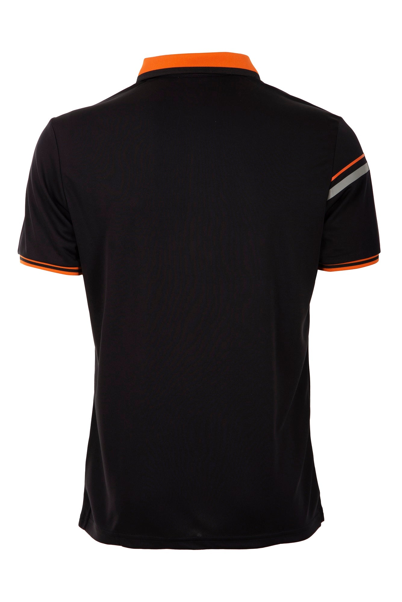 Yonex 1558 Mens Polo Collar T-Shirt Apparel (JET BLACK)