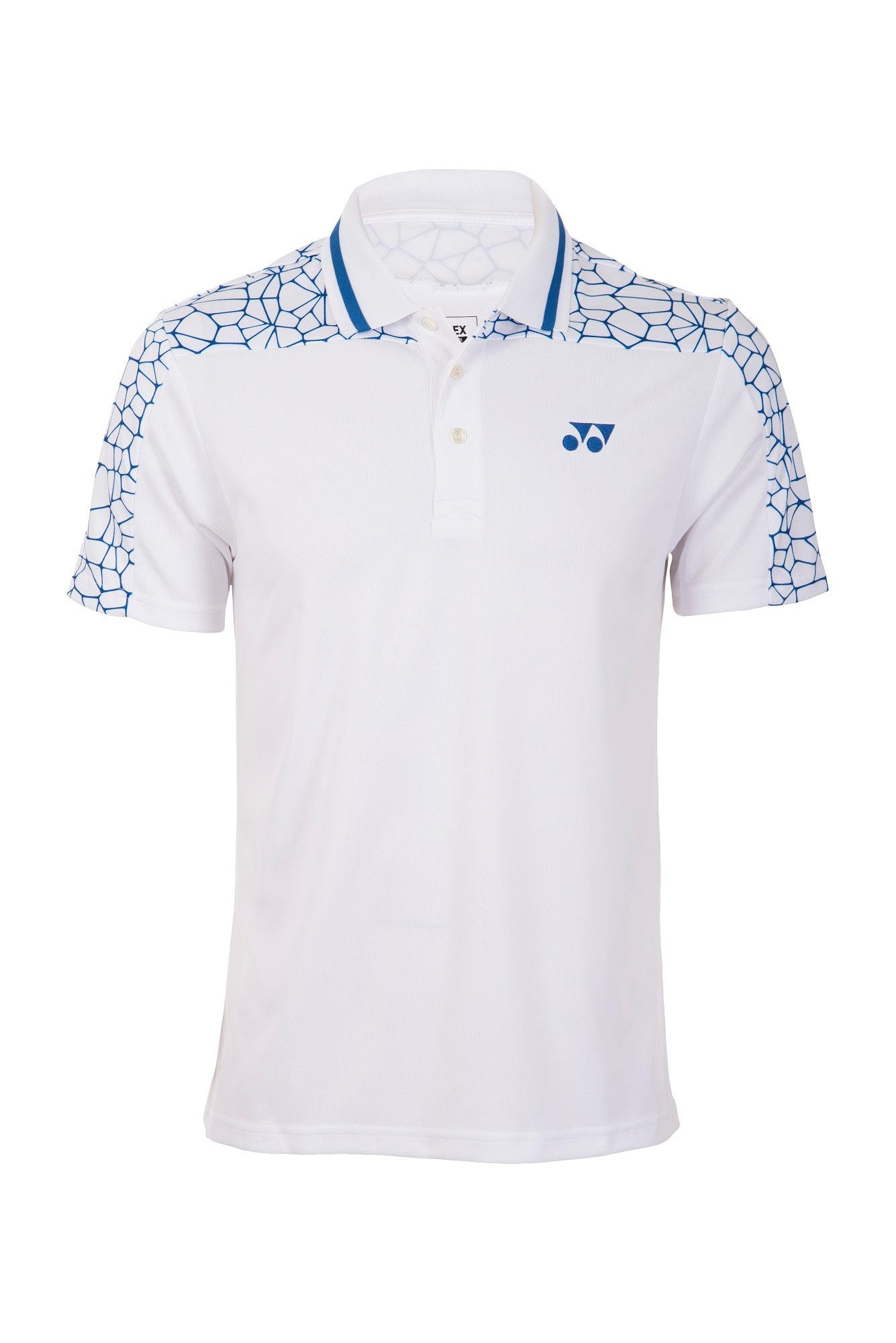 Yonex 1716 Mens Polo Collar T-Shirt Apparel (WHITE)