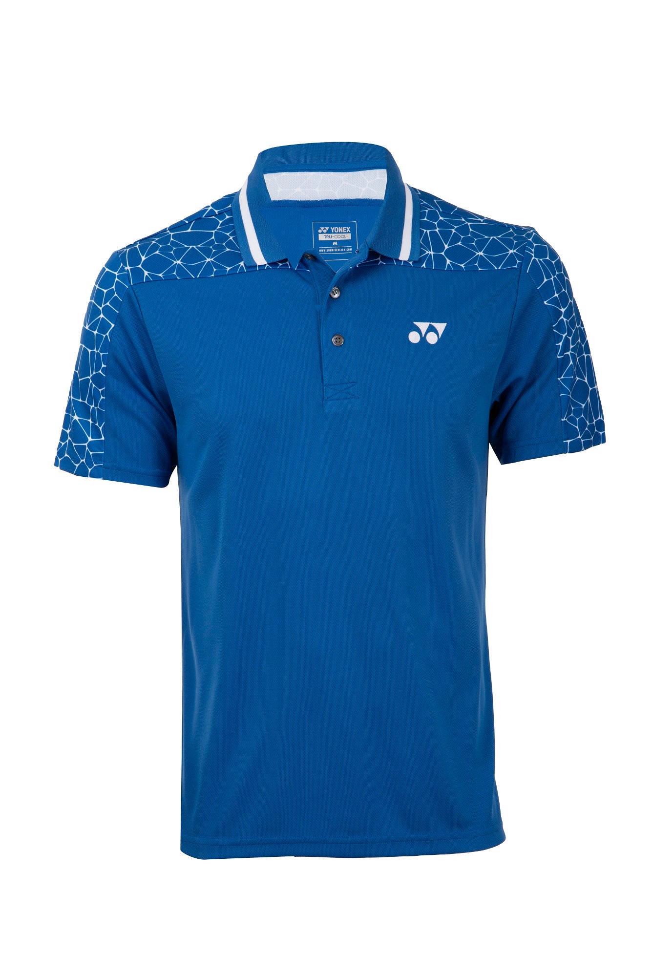 Yonex 1716 Mens Polo Collar T-Shirt Apparel (TURKISH SEA)