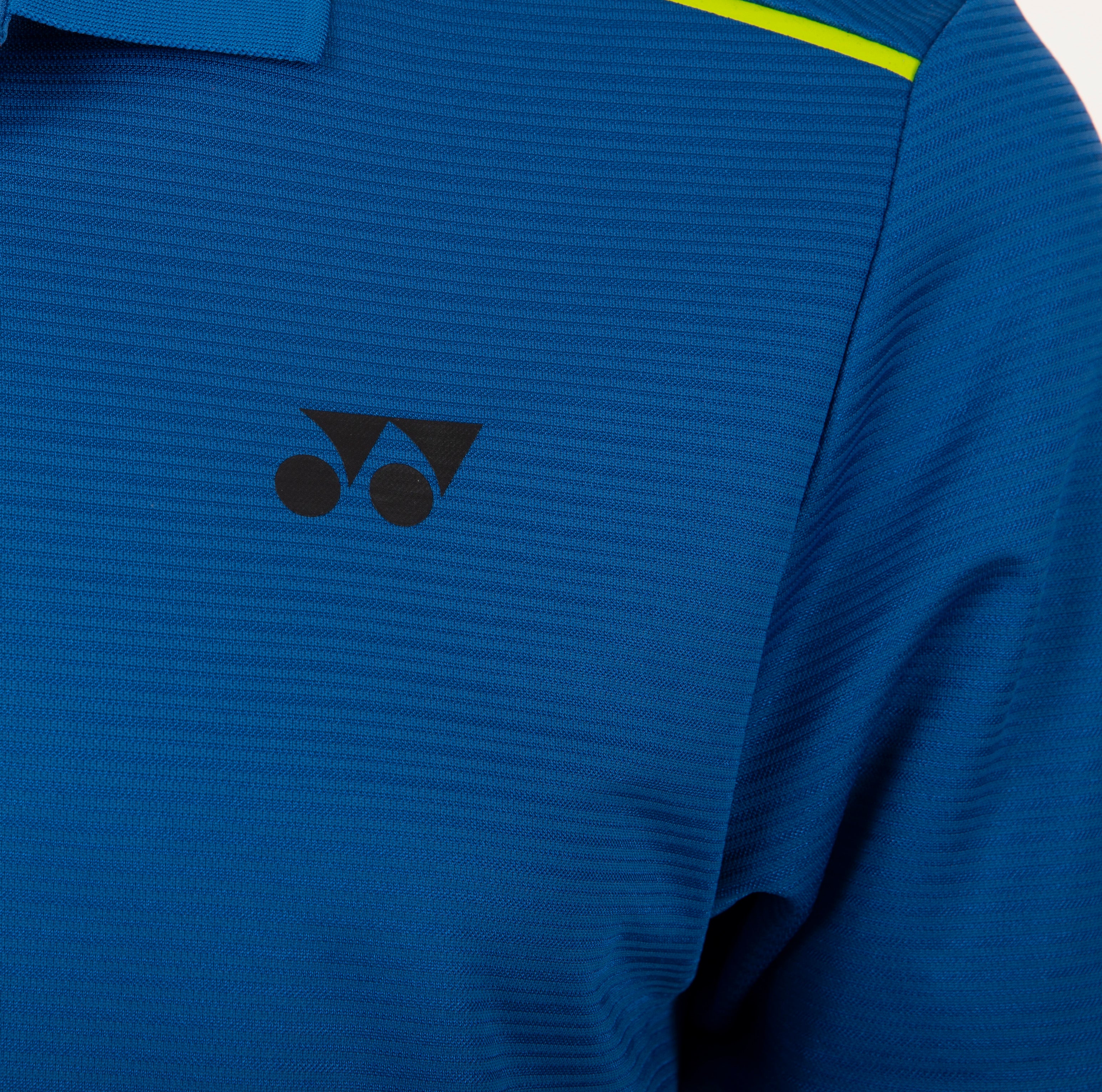 Yonex 1717 Mens Polo Collar T-Shirt Apparel (TURKISH SEA)