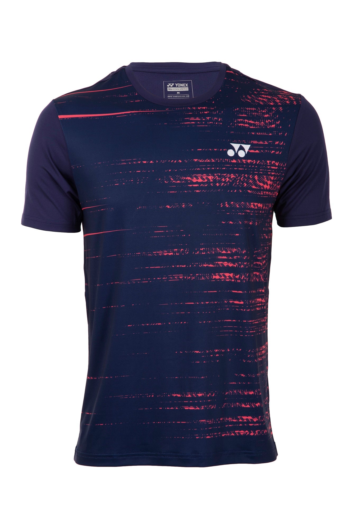 Yonex 1721 Mens Round Neck T-Shirt Apparel (PATRIOT BLUE)