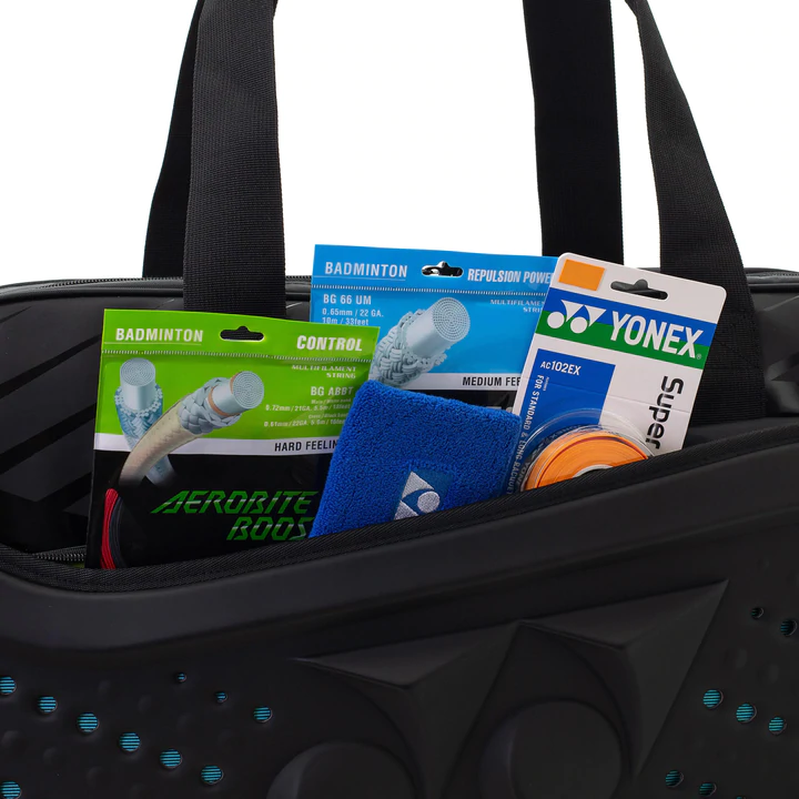 Yonex Bag 2231 Black (3D Logo) BT-6 Badminton Kitbag Black Ceramic