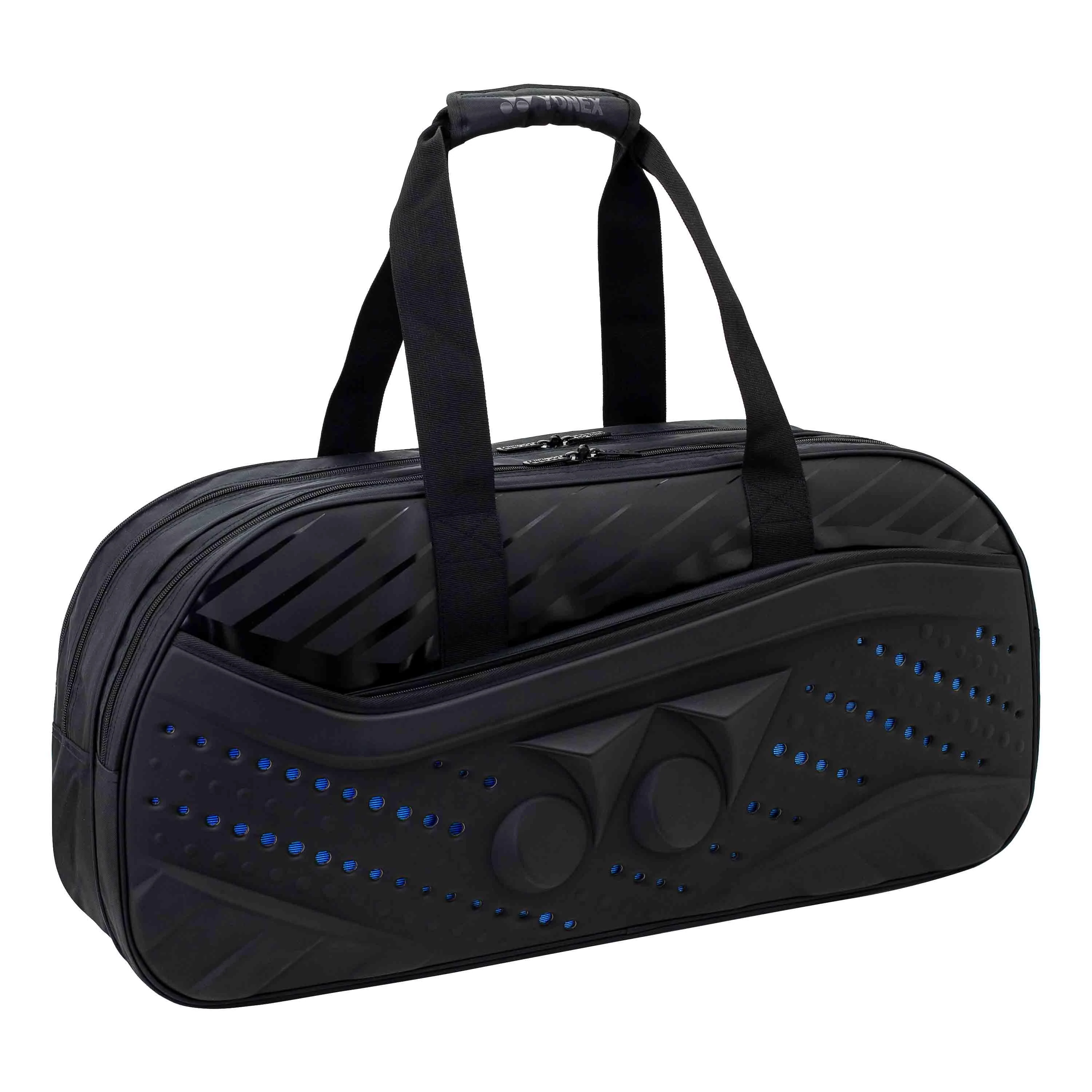 Yonex Bag 2231 Black (3D Logo) BT-6 Badminton Kitbag Black Dazzling Blue