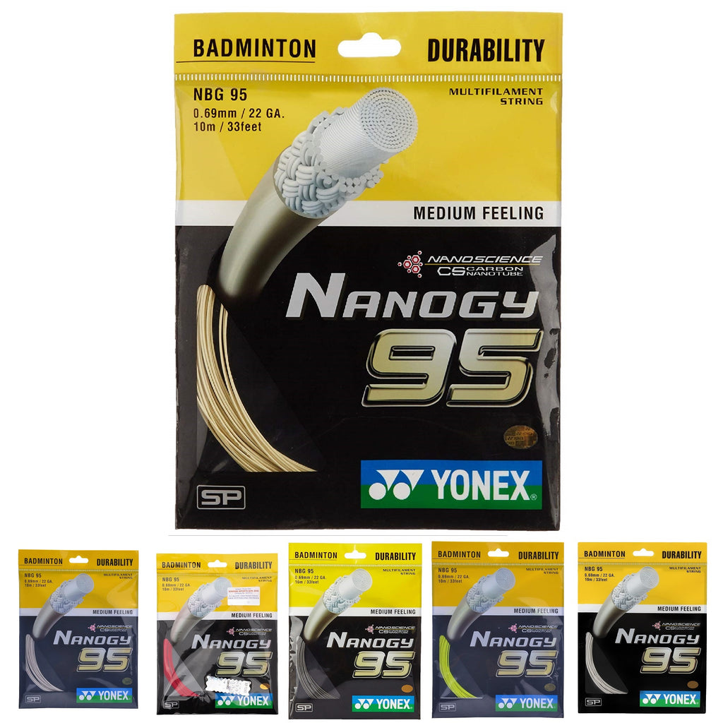 Yonex NanoGY 95 Badminton String (Pack of 1 String)