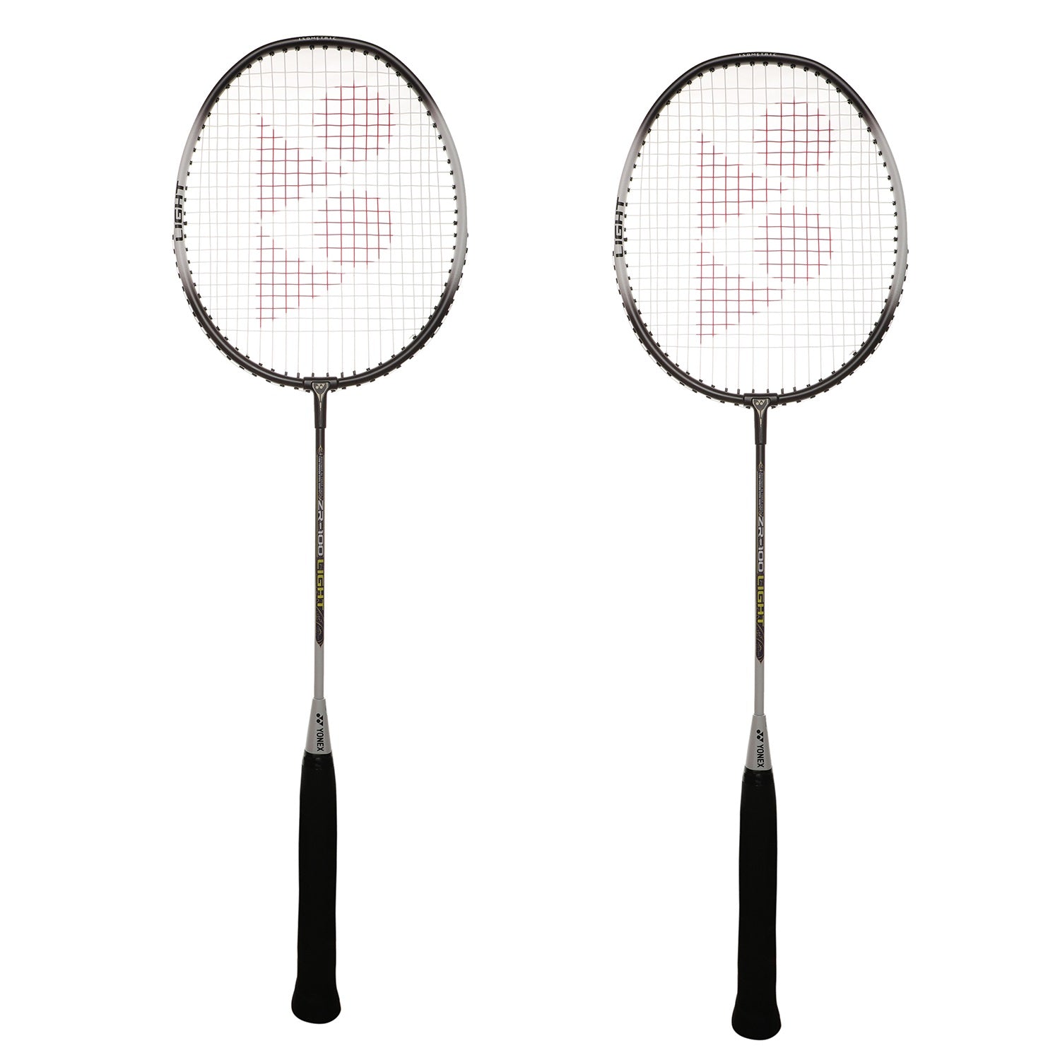 Yonex ZR 100 Combo Of 2 Dark Charcoal Badminton Racket