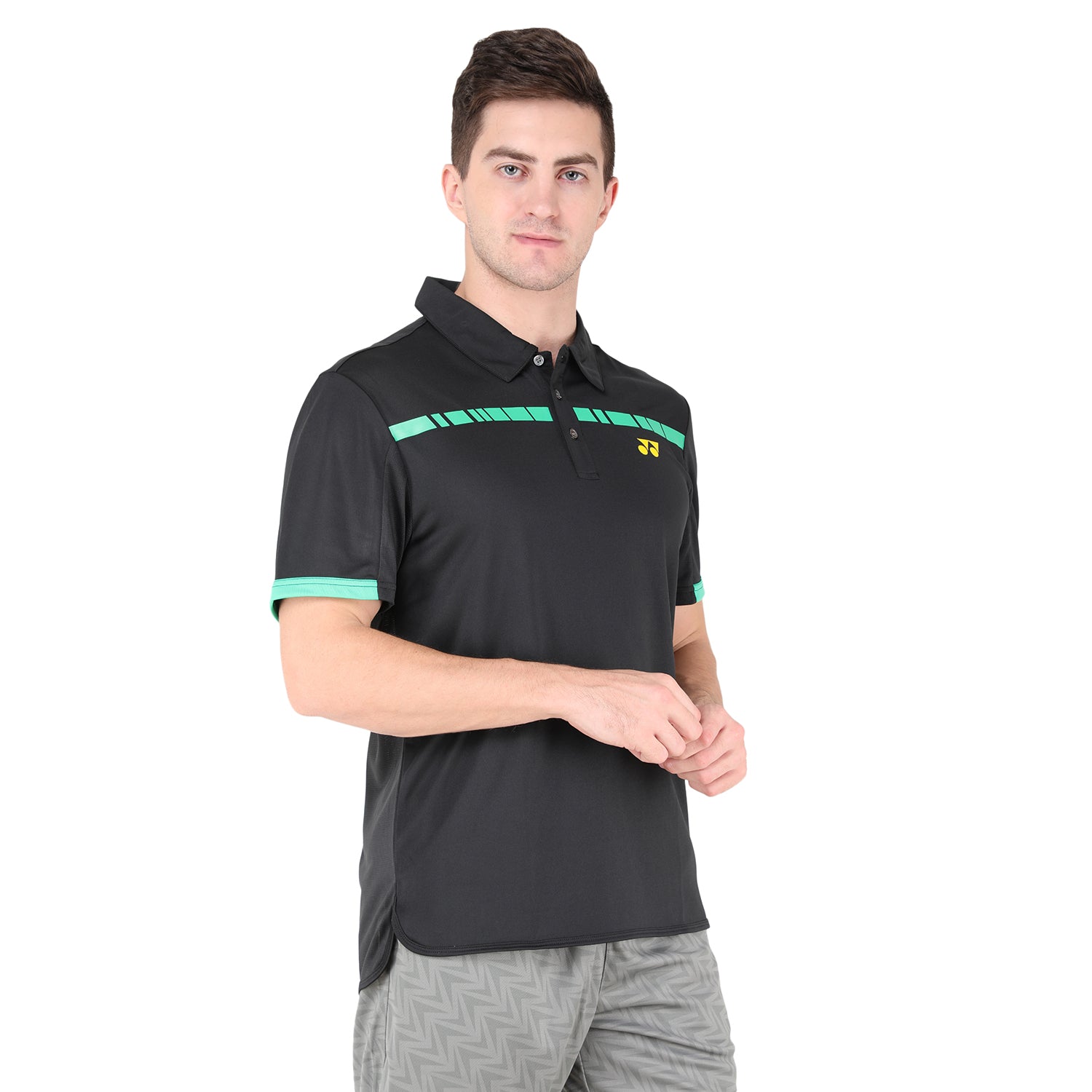 Yonex 1284 Mens Polo Collar T-Shirt Apparel