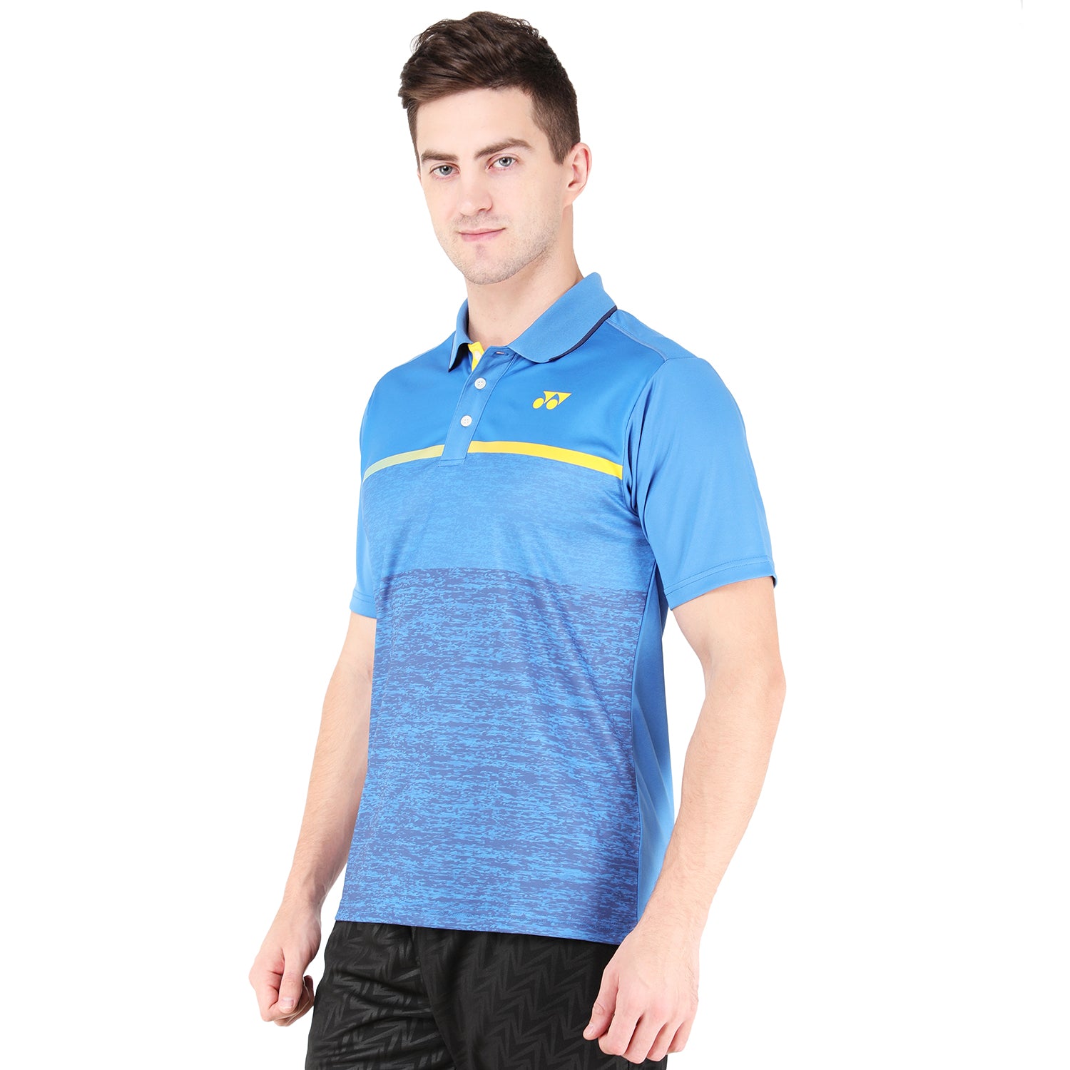 Yonex 1291 Mens Polo Collar T-Shirt Apparel Star Sapphire