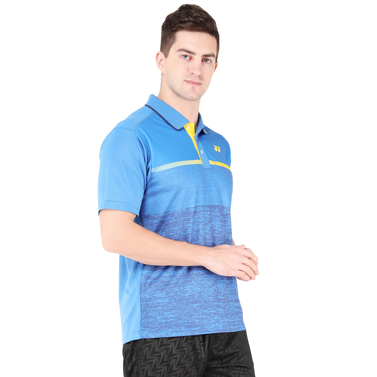 Yonex 1291 Mens Polo Collar T-Shirt Apparel Star Sapphire