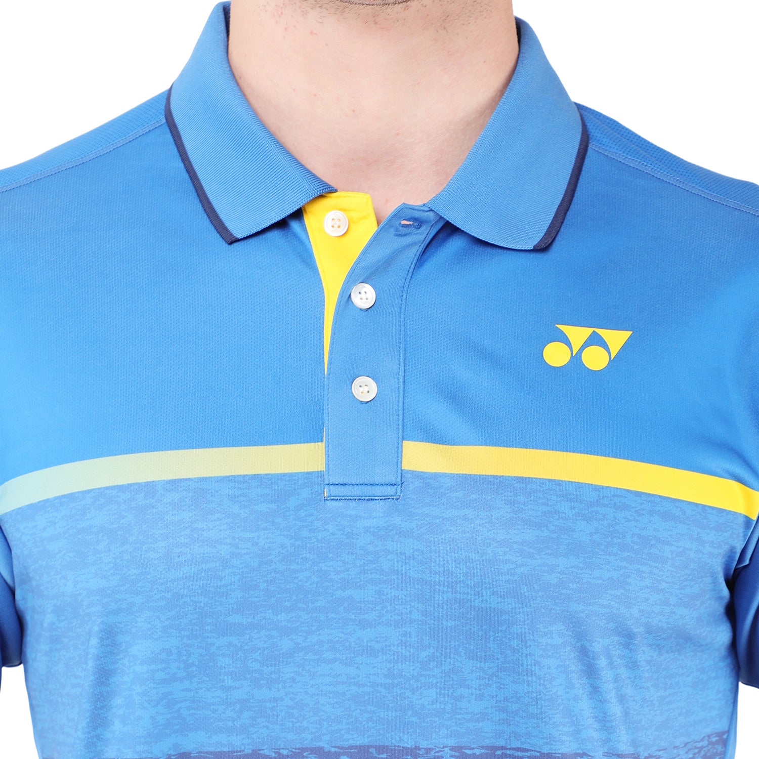 Yonex 1291 Mens Polo Collar T-Shirt Apparel Star Sapphire