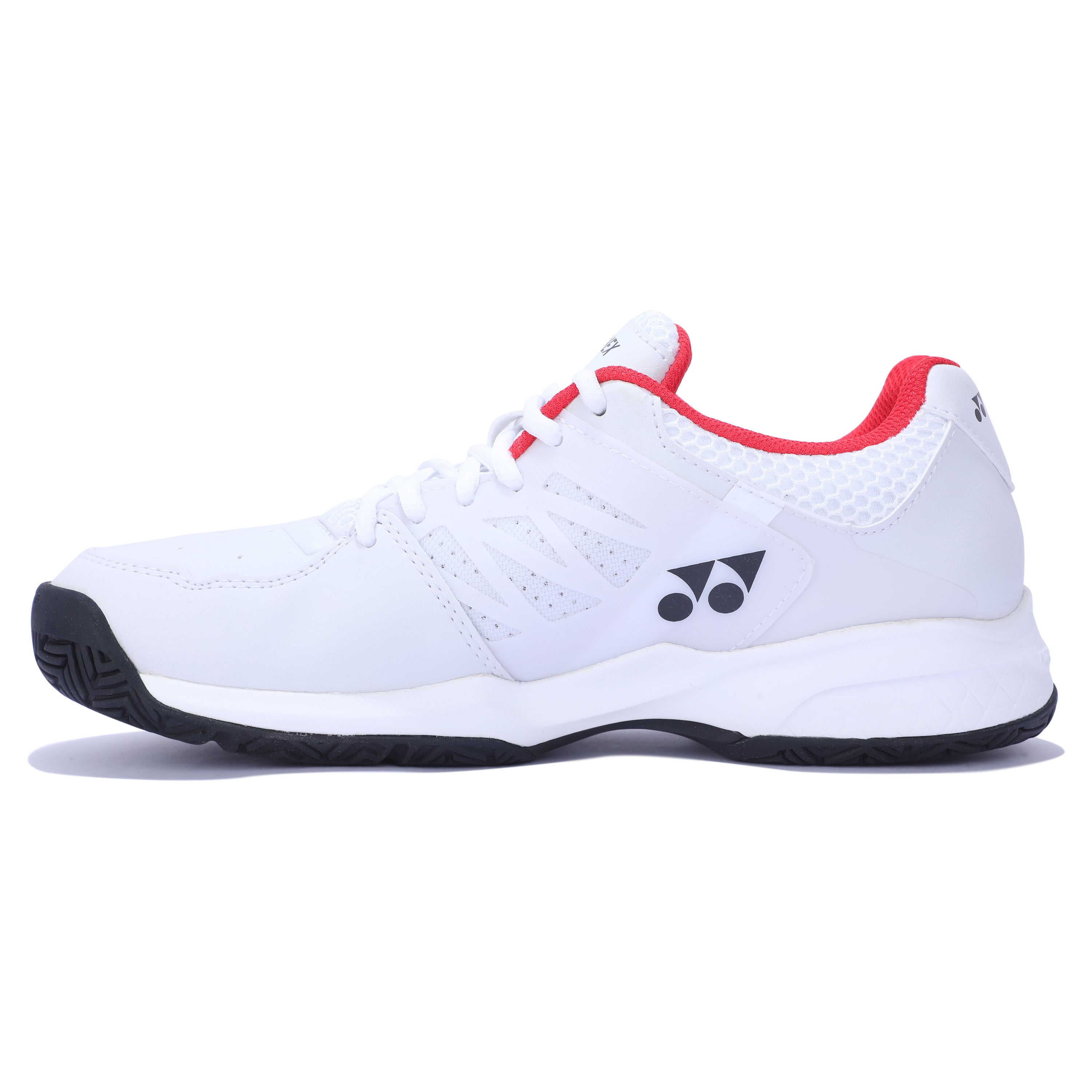 YONEX LUMIO 3 EX TENNIS SHOE POWER COUSIN (WHITE RED)