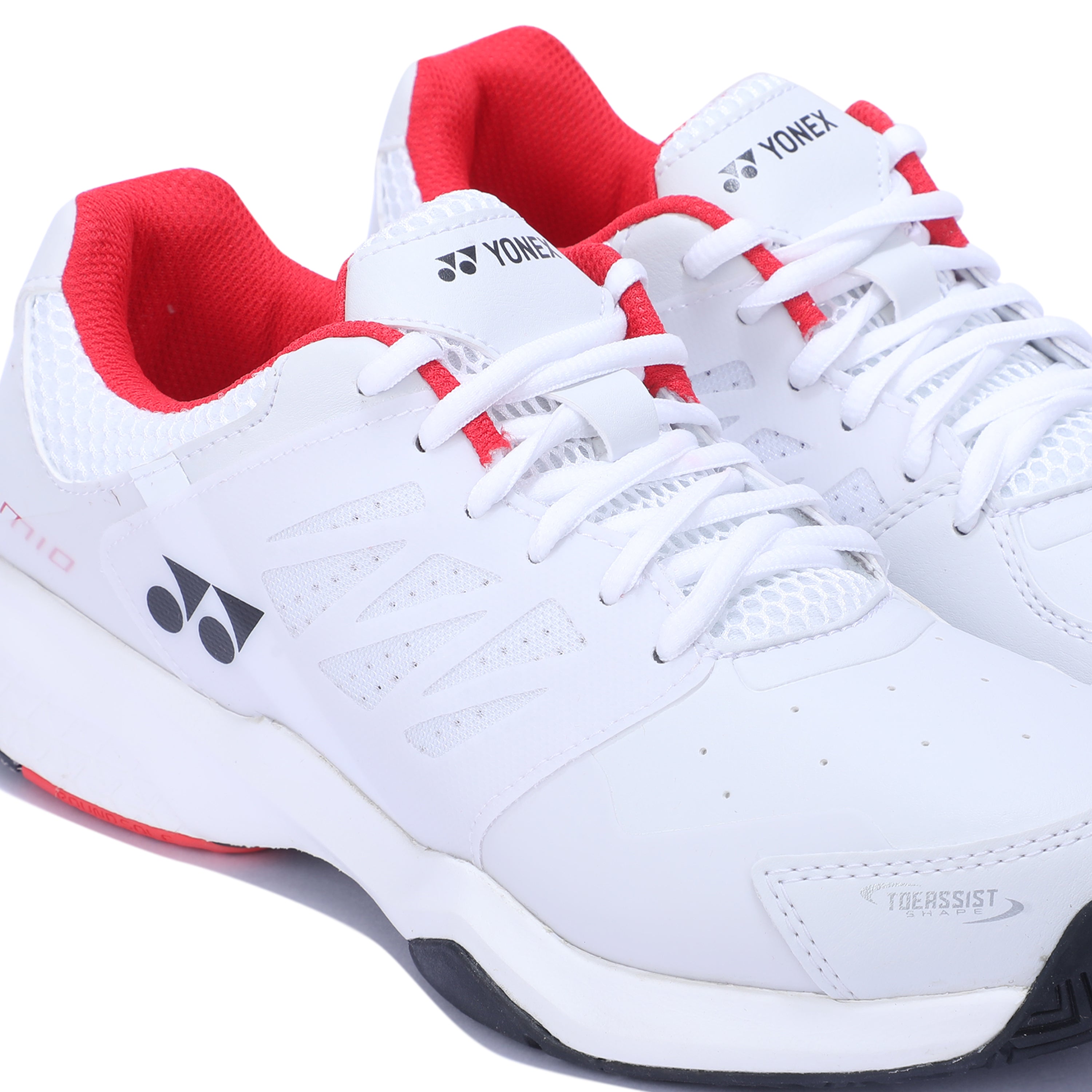 YONEX LUMIO 3 EX TENNIS SHOE POWER COUSIN (WHITE RED)