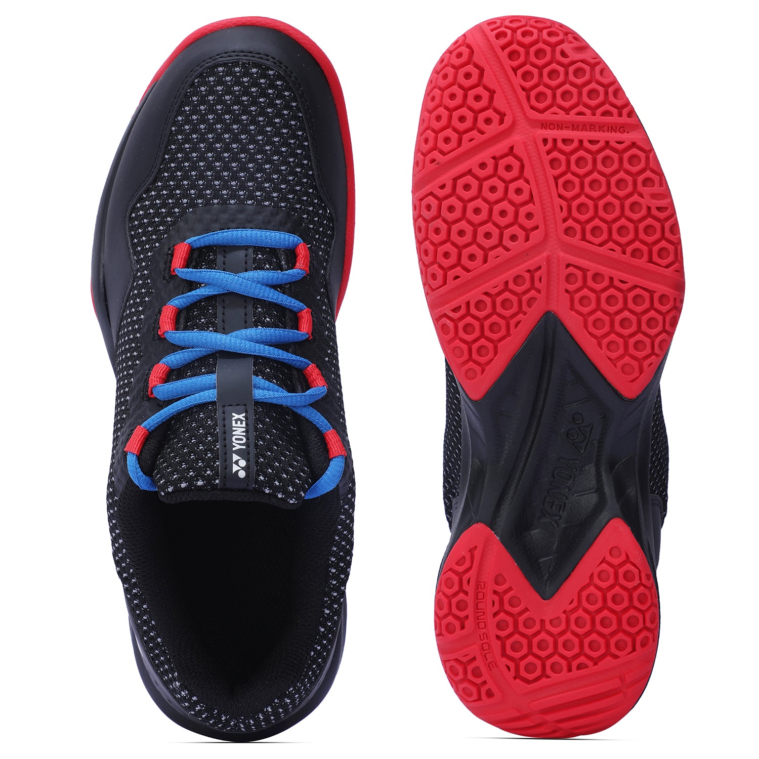 Yonex SHB 10-1 EX Outdoor Power Cushion Badminton Shoe (BLACK)