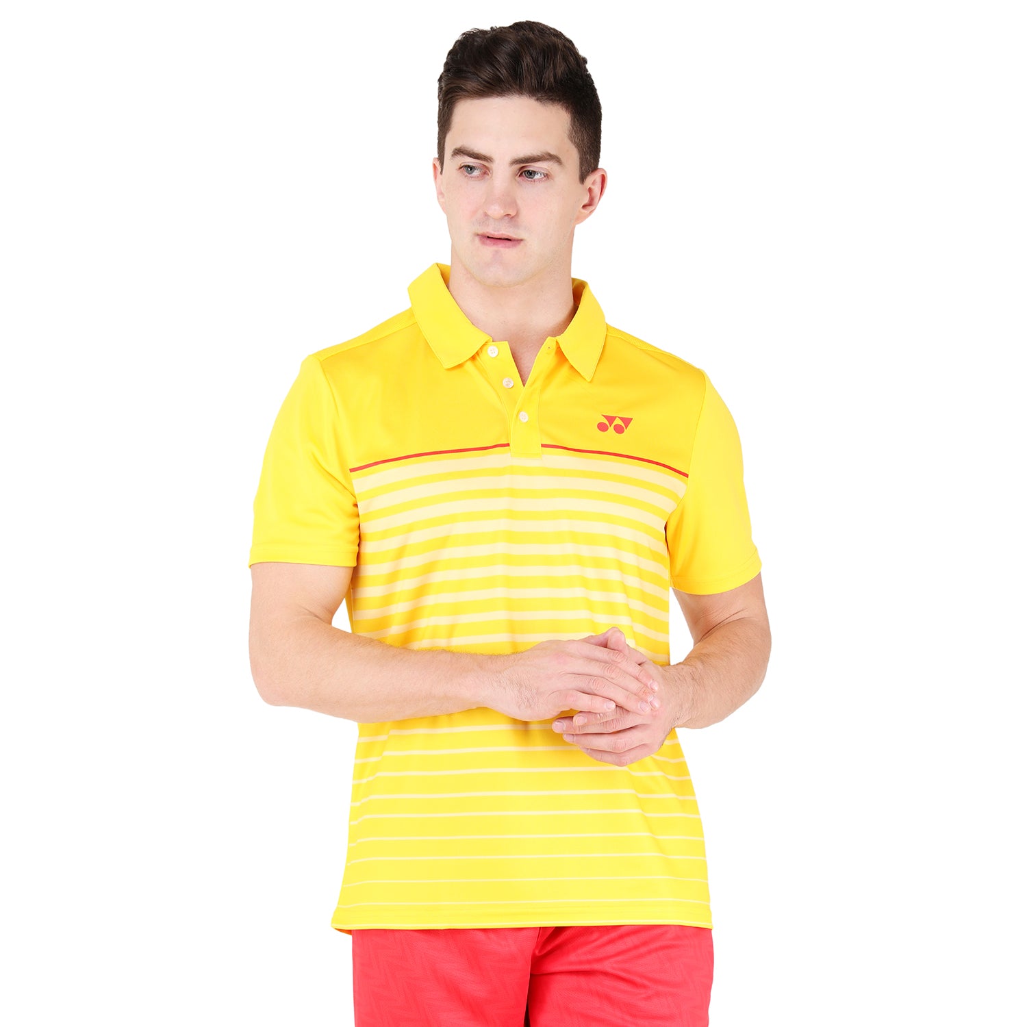 Yonex 1282A Mens Polo Collar T-Shirt Apparel
