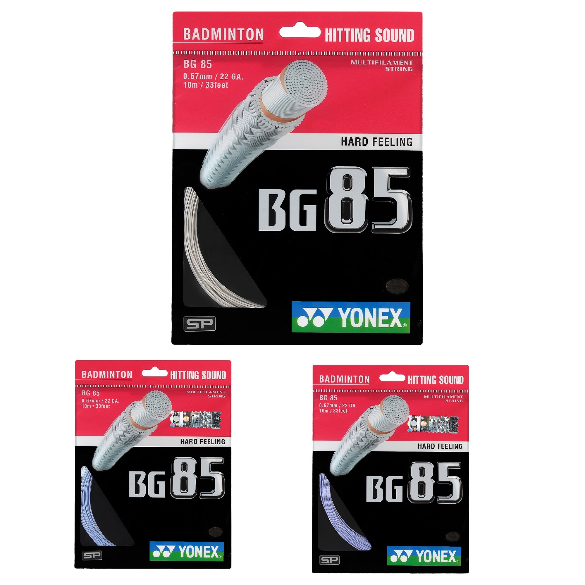 Yonex BG 85 Badminton String (Pack of 1)