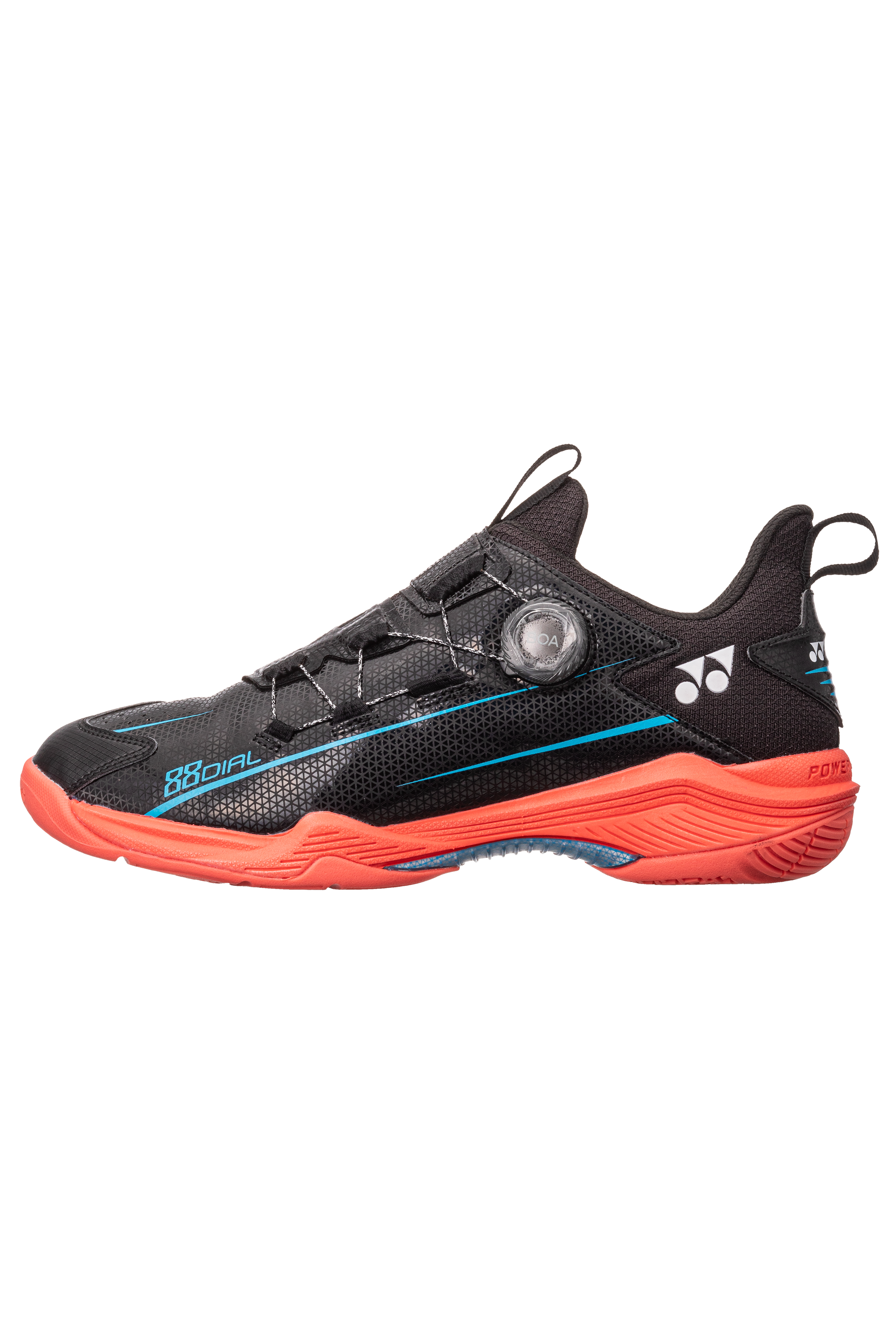 Yonex SHB 88 DIAL 2 EX Power Cushion Badminton Shoe (With BOA Technology) BLACK RED
