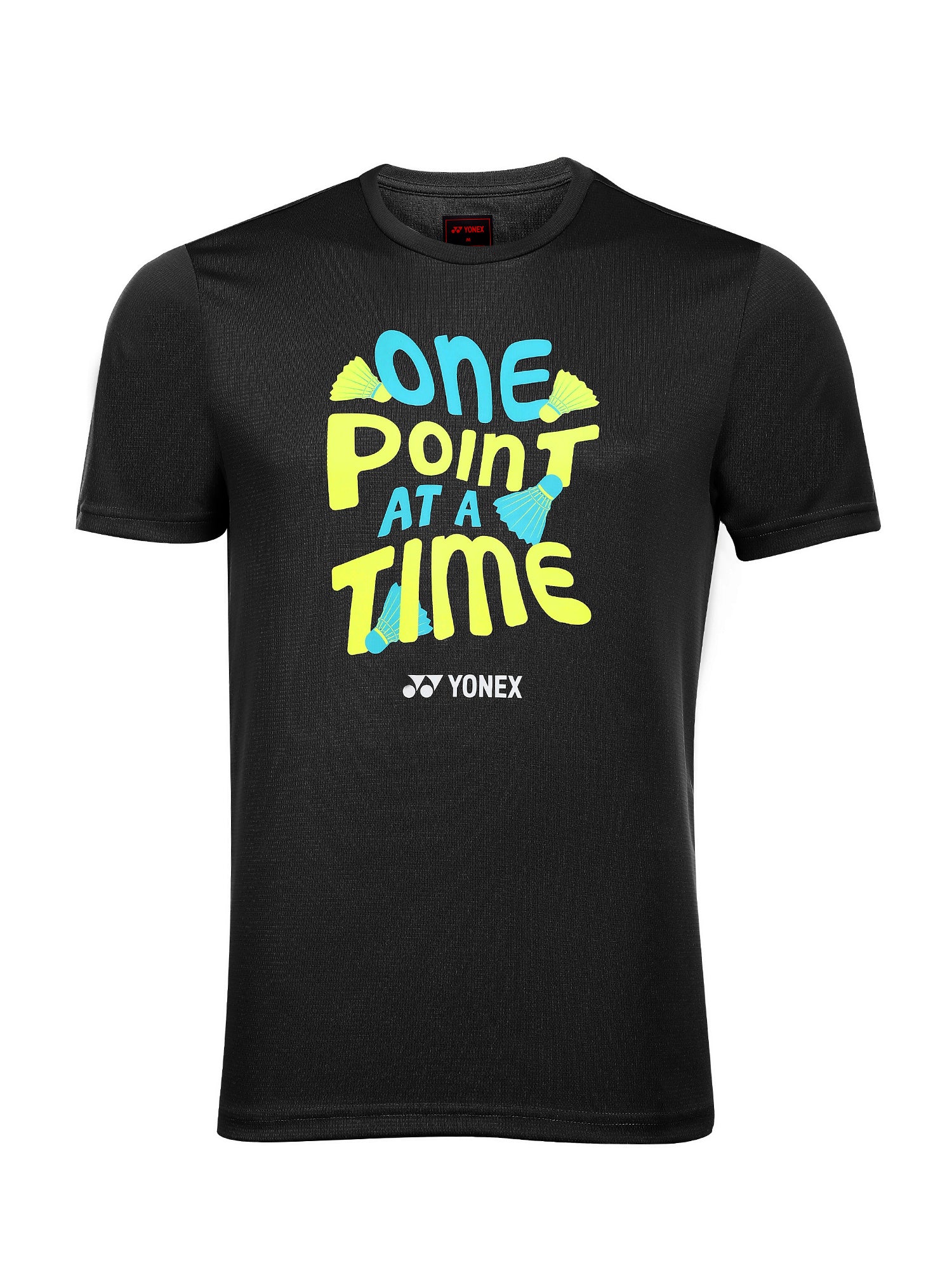 Yonex 3047 Mens Round Neck T-Shirt Apparel Jet Black
