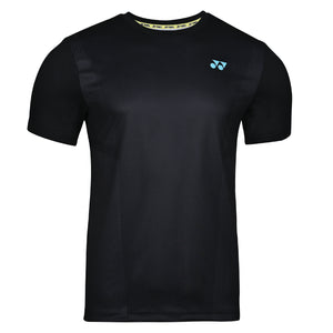 Yonex 2680 Junior Round Neck T-Shirt Apparel Jet Black