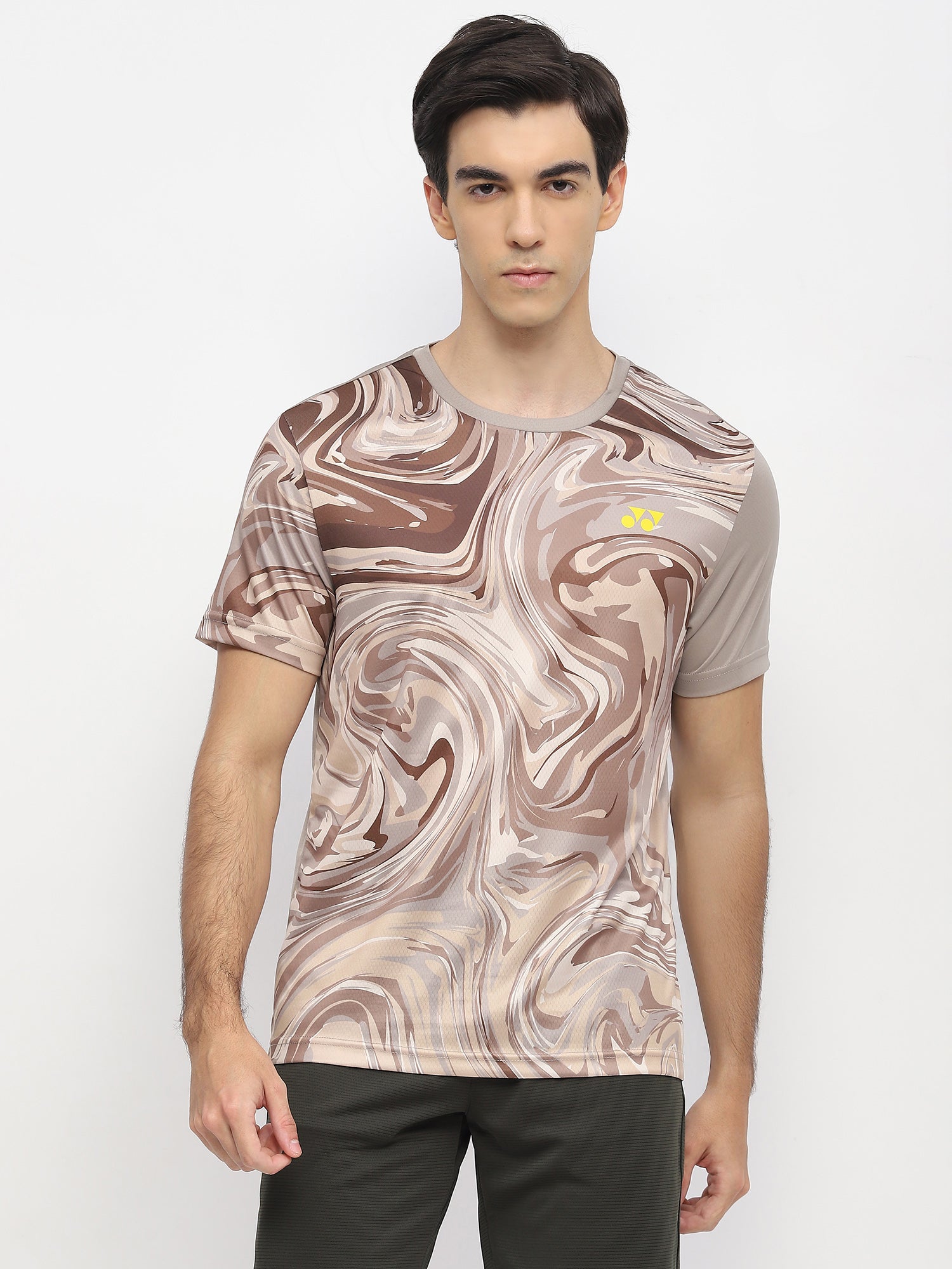 Yonex 2966 Mens Round Neck T-Shirt Apparel Satellite