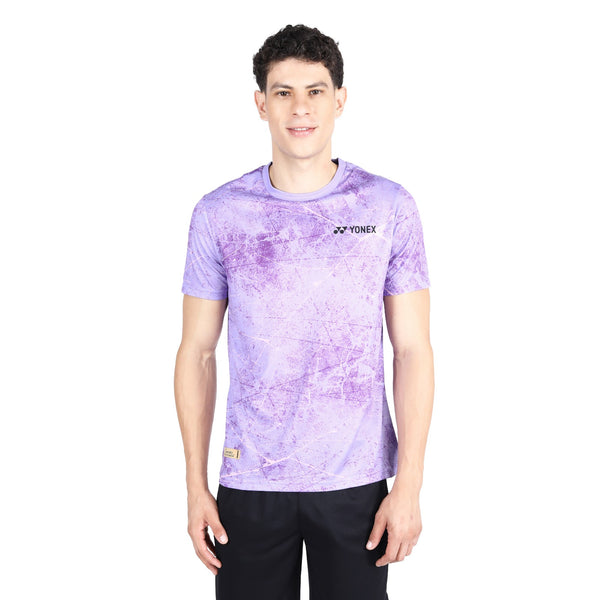 Yonex 2666 Mens Round Neck T-Shirt Apparel Lavender