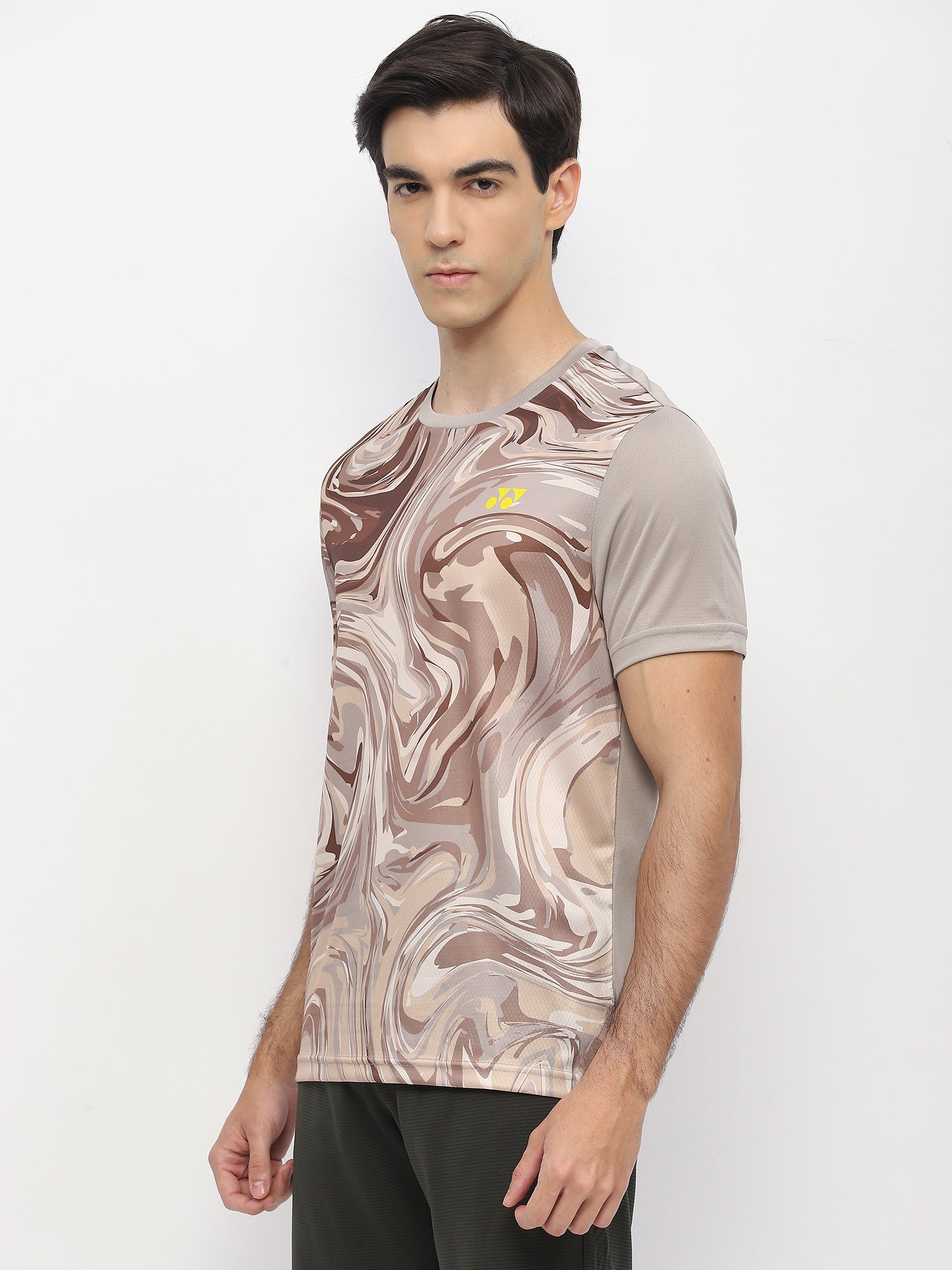 Yonex 2966 Mens Round Neck T-Shirt Apparel Satellite