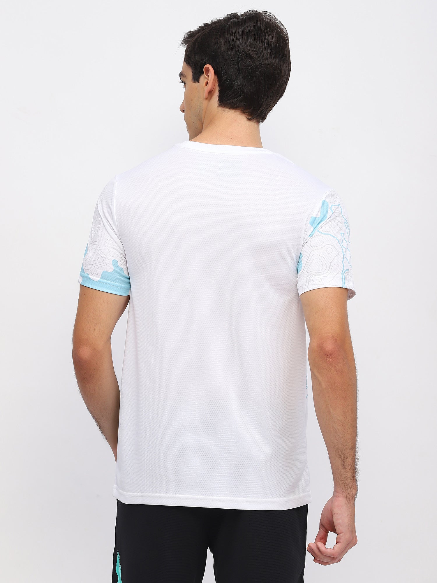 Yonex 2962 Mens Round Neck T-Shirt Apparel White