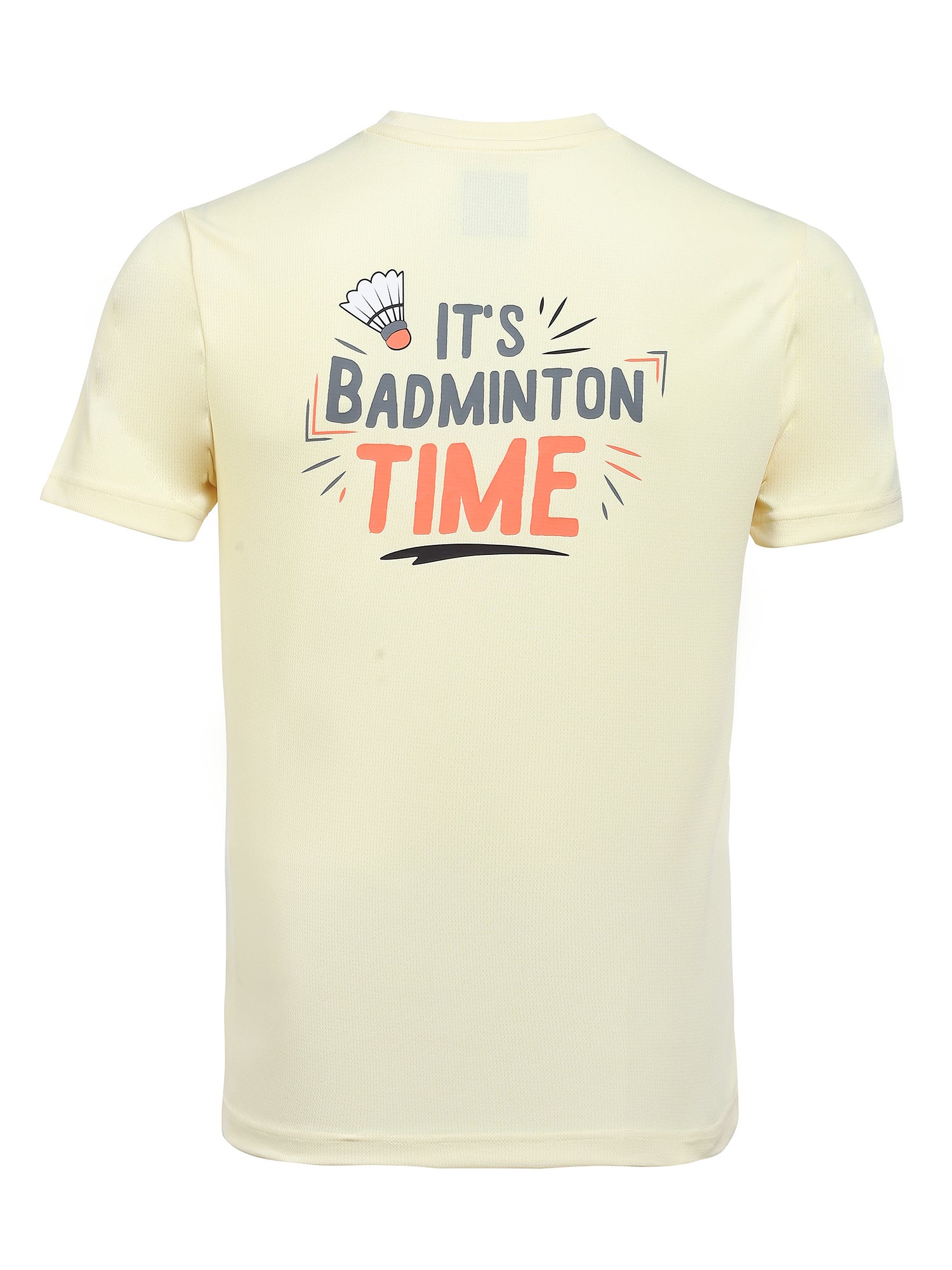 Yonex 3108 Mens Round Neck T-Shirt Apparel Pastel Yellow