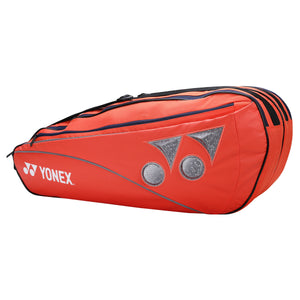 YONEX 23426EX BT6-SR Badminton Kitbag (With Shoe Pocket) ORANGE DARK BLUE