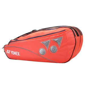 YONEX 23426EX BT6-SR Badminton Kitbag (With Shoe Pocket) ORANGE DARK BLUE