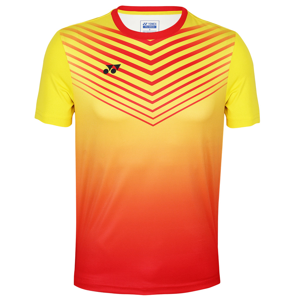 Yonex 2462 Mens Round Neck T-Shirt Apparel LIGHT YELLOW