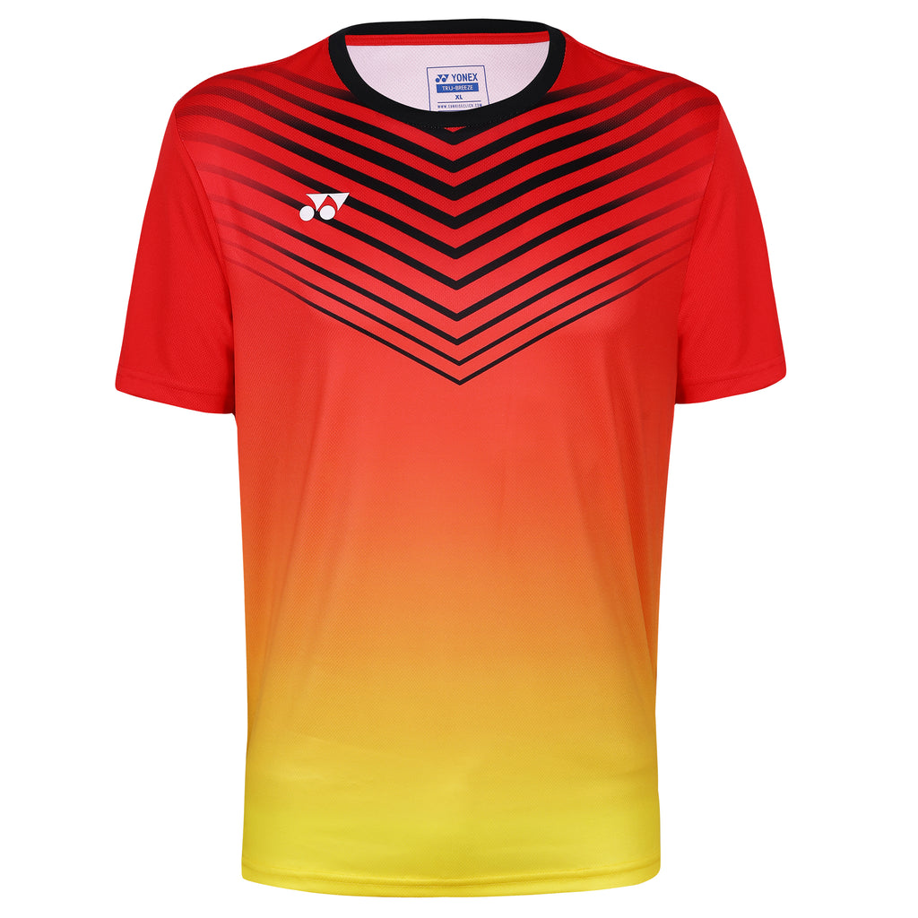 Yonex 2462 Mens Round Neck T-Shirt Apparel RUBY RED