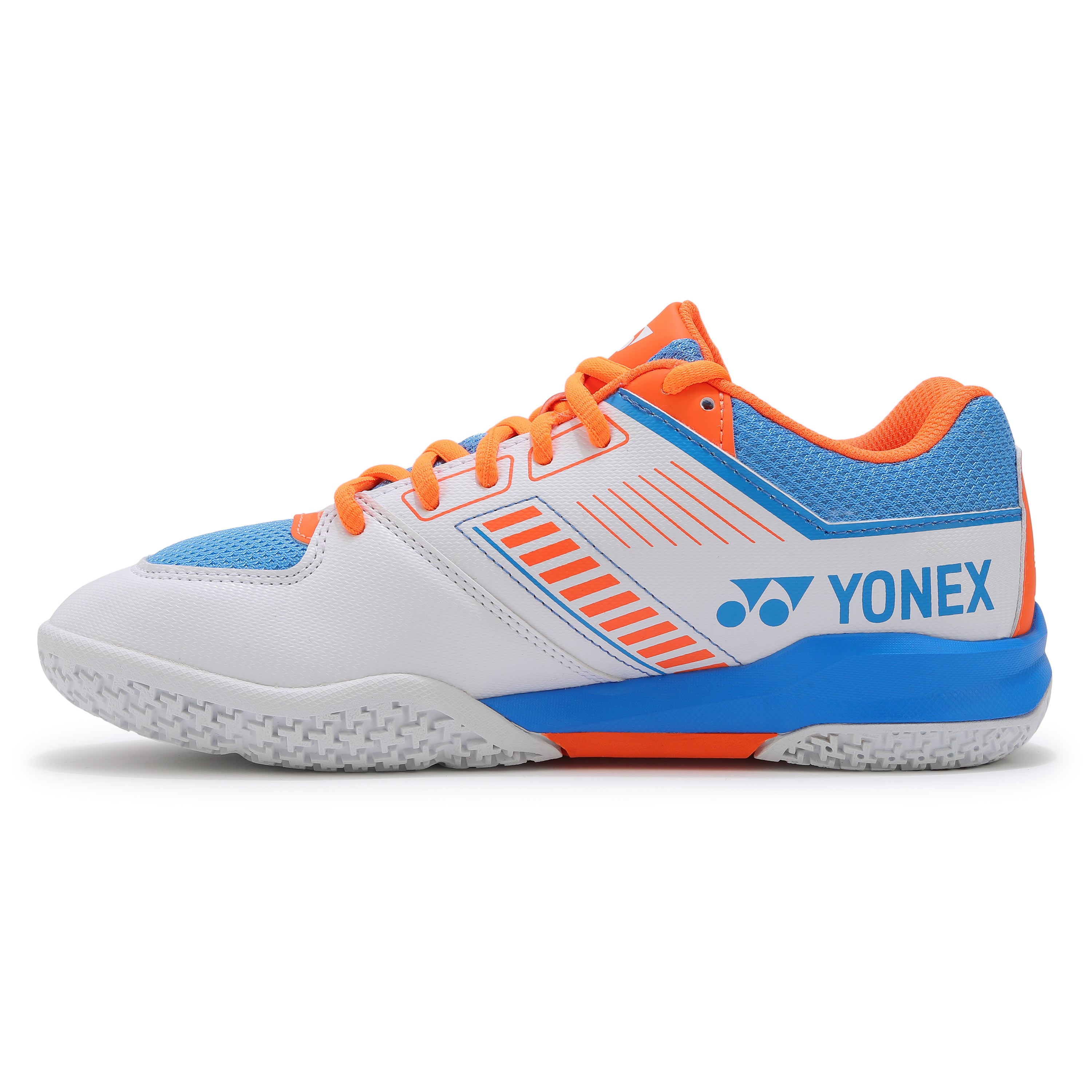 Yonex Strider Flow Power Cushion Badminton Shoe White Sky Blue