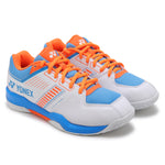 Yonex Strider Flow Power Cushion Badminton Shoe White Sky Blue