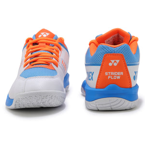 Yonex Strider Flow Power Cushion Badminton Shoe White Sky Blue