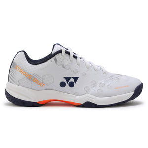 Yonex Strider Beat Power Cushion Badminton Shoe White Orange