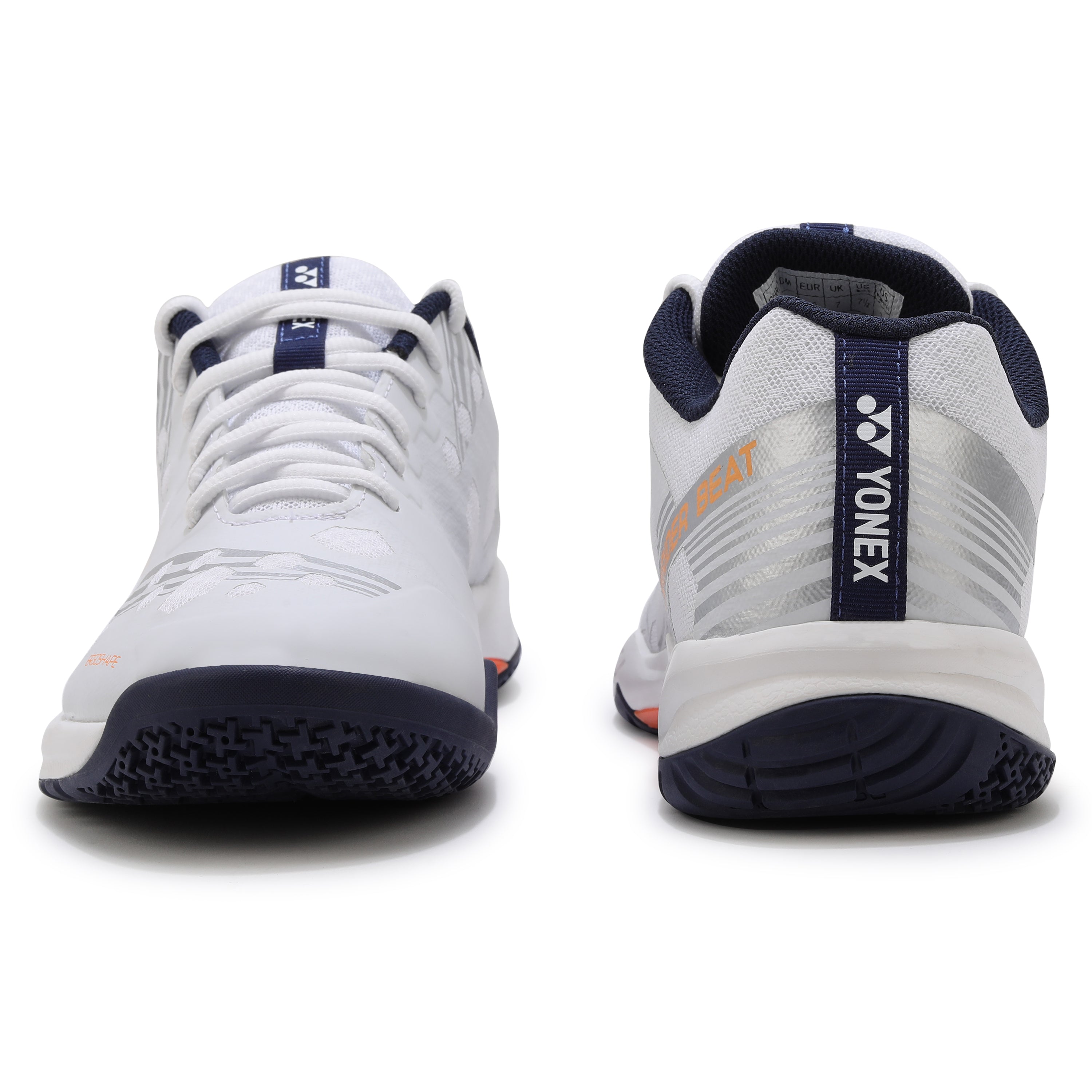 Yonex Strider Beat Power Cushion Badminton Shoe White Orange