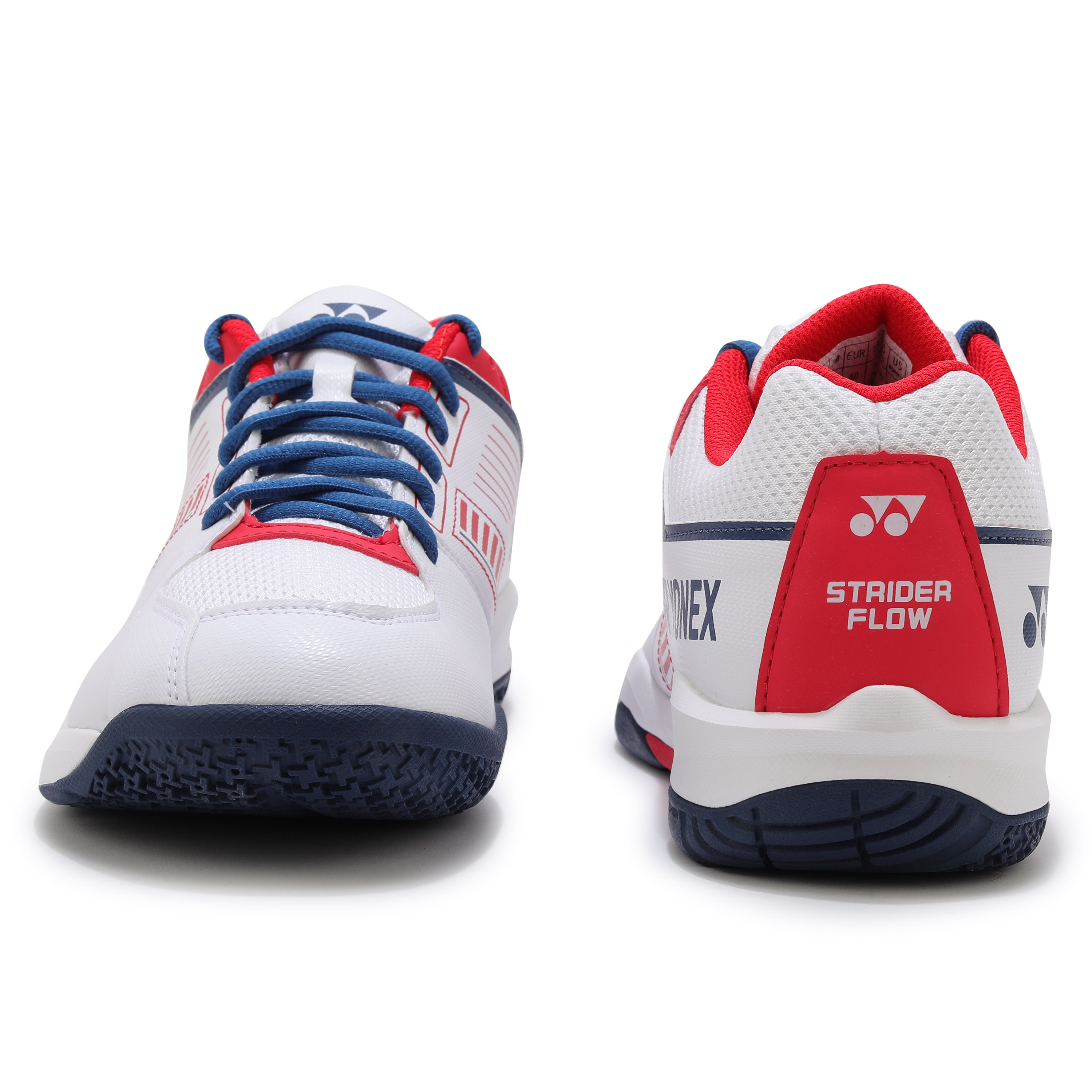 Yonex Strider Flow Wide Power Cushion Badminton Shoe White Red