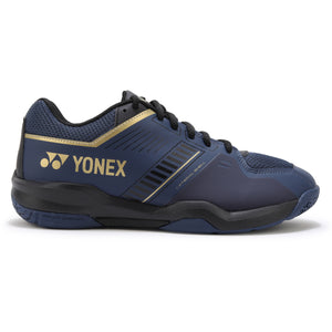 Yonex Strider Flow Wide Power Cushion Badminton Shoe Navy Gold