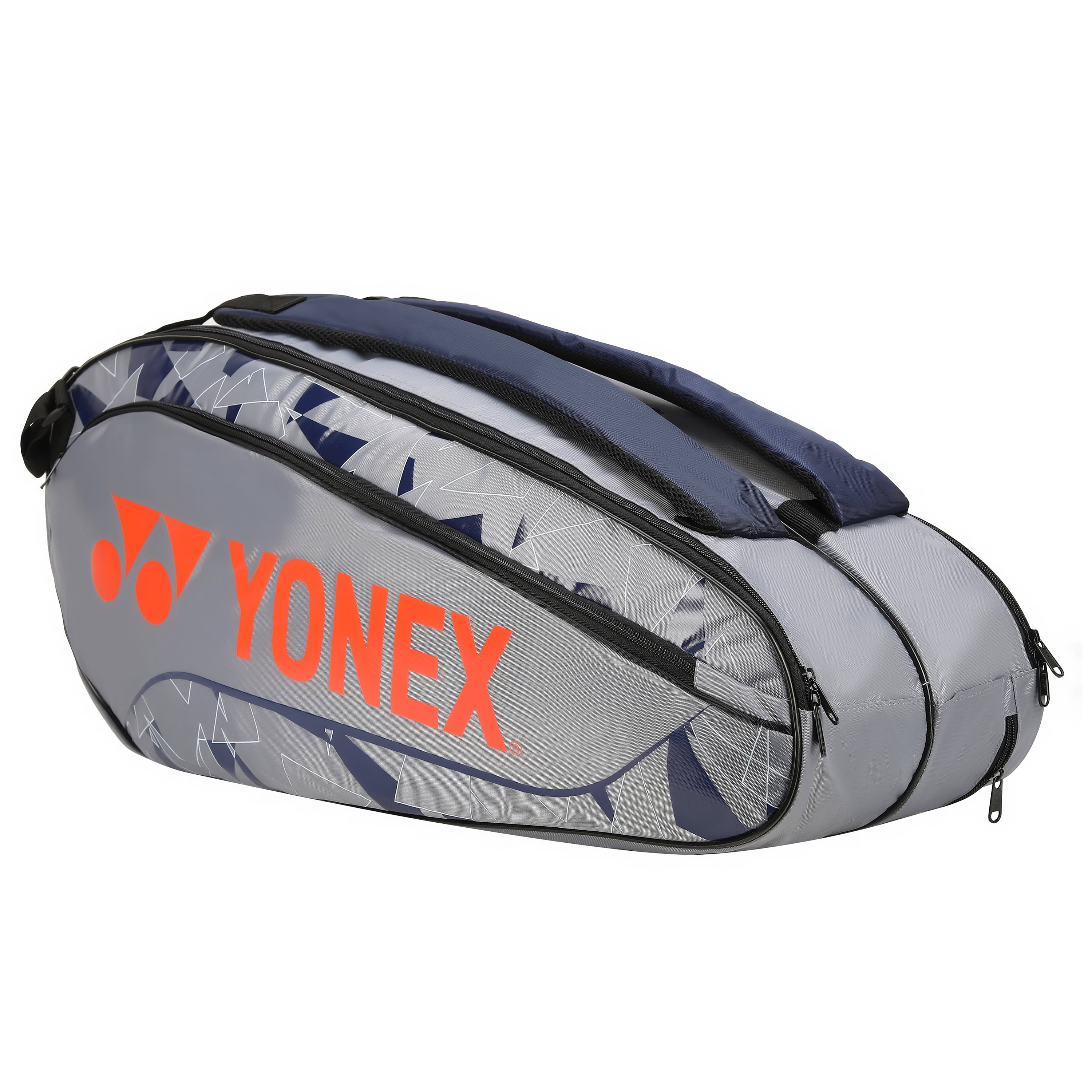 Yonex 2326 T01 BT6 Badminton Kitbag (With Shoe Pocket) Gray Cherry Tomato