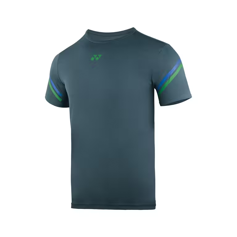 Yonex 2812 Junior Round Neck T-Shirt Apparel Basalt