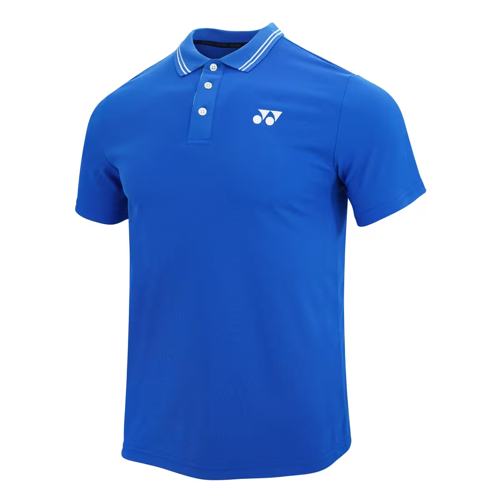 Yonex 2416 Mens Polo Collar T-Shirt Apparel PREACOCK GREEN