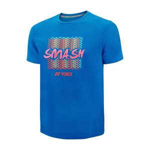 Yonex 2493 Mens Round Neck T-Shirt Apparel Directoire Blue