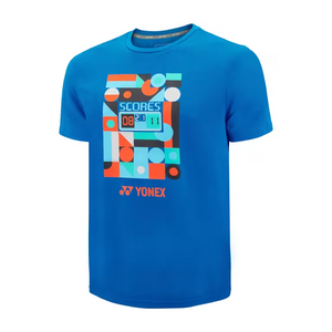 Yonex 2494 Mens Round Neck T-Shirt Apparel Directoire Blue