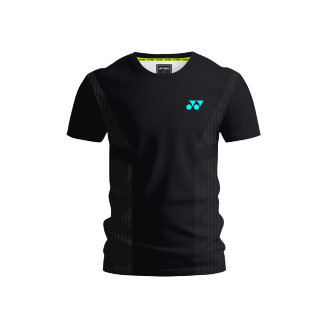 Yonex 2680 Mens Round Neck T-Shirt Apparel Jet Black