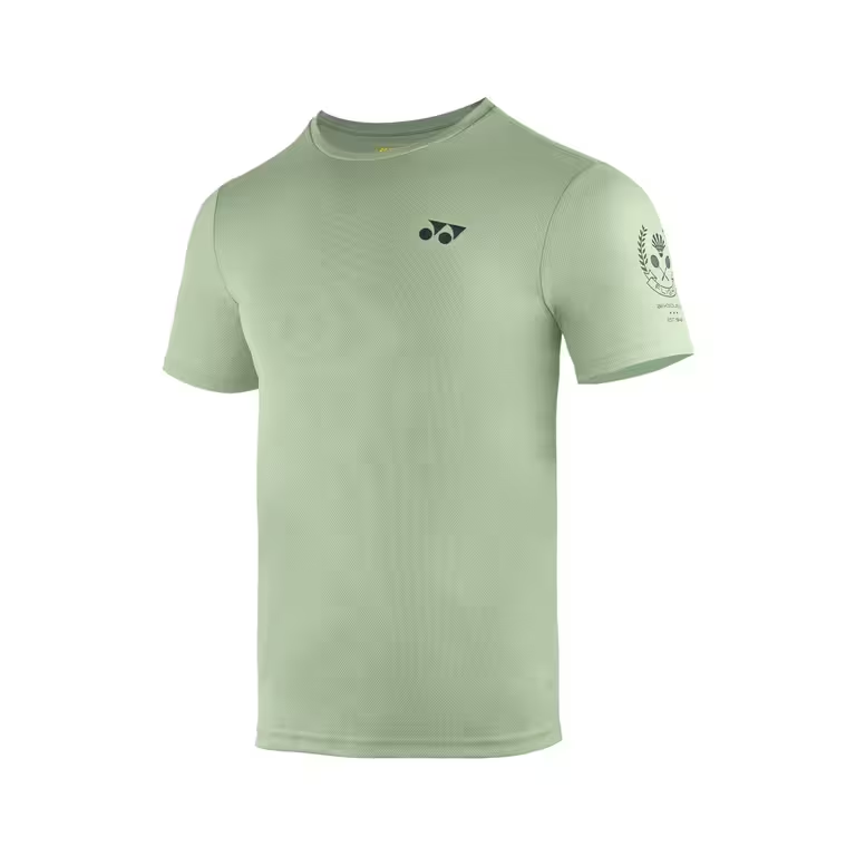 Yonex 2620 Mens Round Neck T-Shirt Apparel Laurel Green