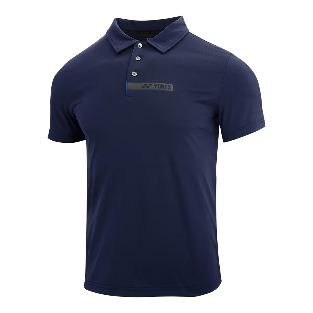 Yonex 2414 Mens Polo Collar T-Shirt Apparel MARITINE BLUE