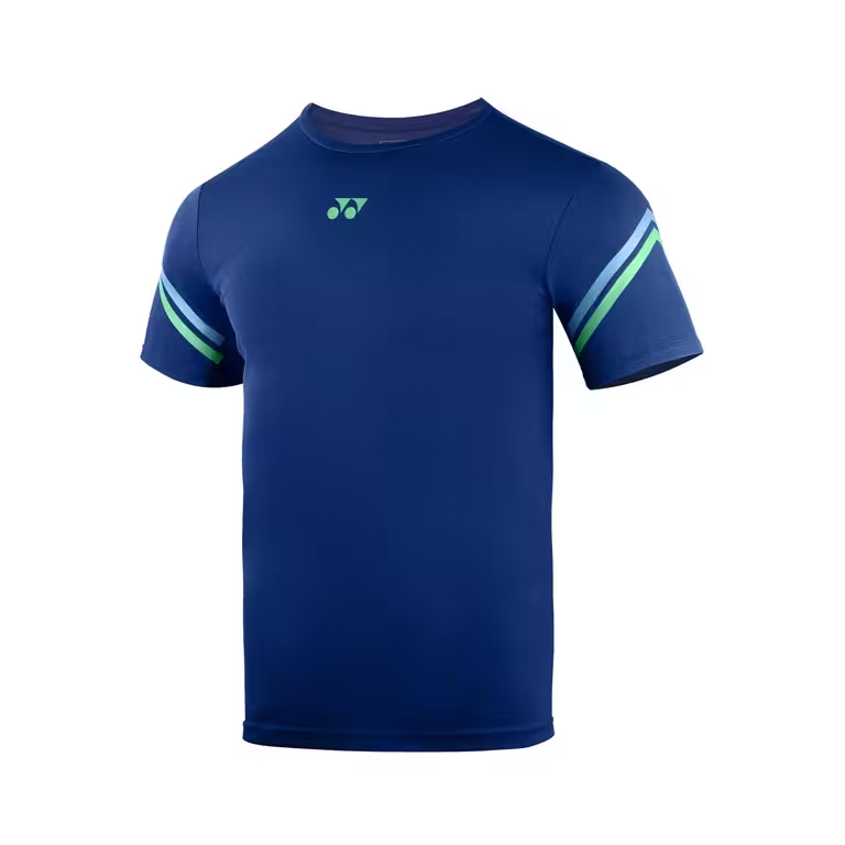 Yonex 2812 Mens Round Neck T-Shirt Apparel Midnight Blue