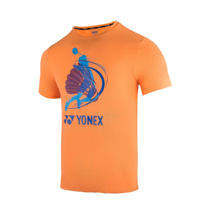 Yonex 2328 Mens Round Neck T-Shirt Apparel Nectarine