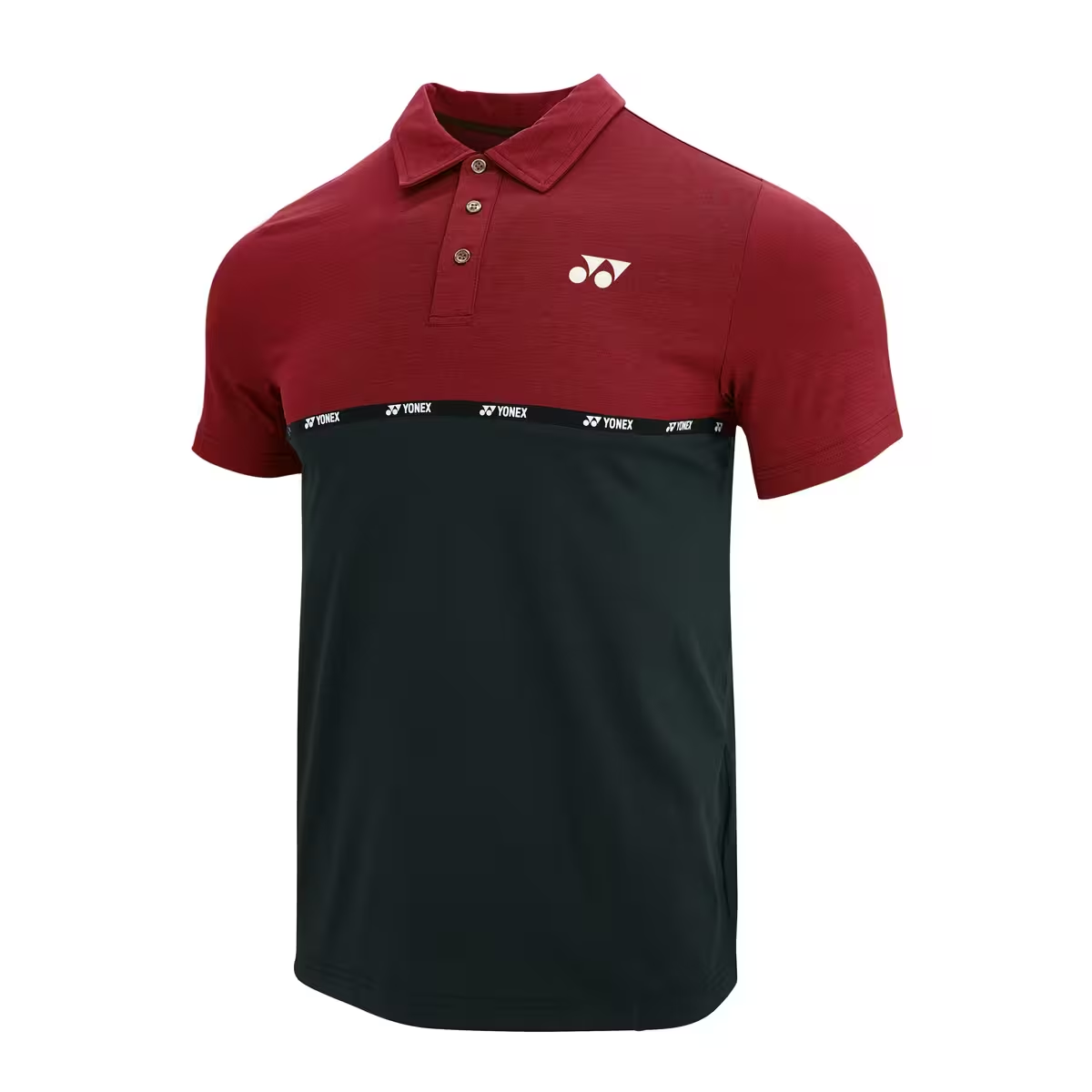 Yonex 2418 Mens Polo Collar T-Shirt Apparel Rhubarb