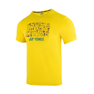 Yonex 2327 Mens Round Neck T-Shirt Apparel SOLAR POWER