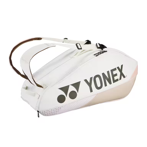 Yonex Pro Racquet Bag BA 92426EX Sand Beige Tennis and Badminton Kitbag